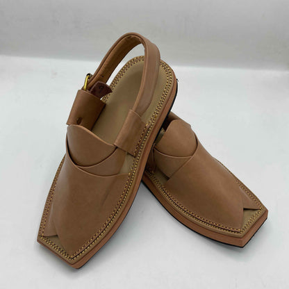 Kaptan Camel Peshawari Chappals