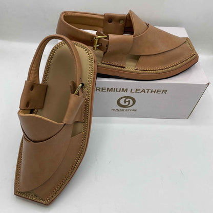 Kaptan Camel Peshawari Chappals