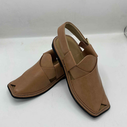 Smart Zalmi Camel Peshawari Chappals