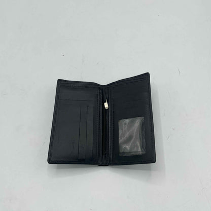 Crocodile Leather Wallet black